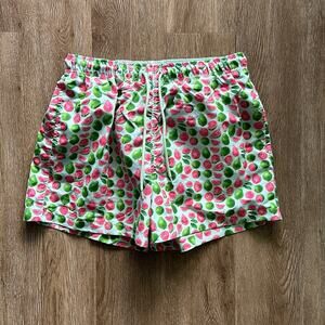 Happy Hour Swim Trunks Guava‎ Print Size Medium